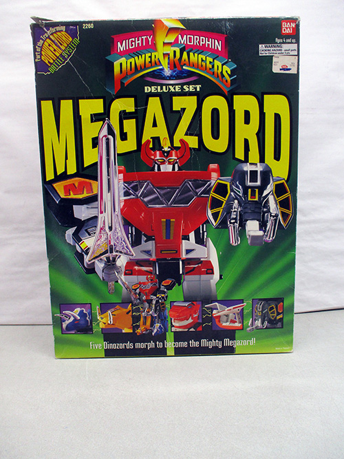 image of Mighty Morphin Power Rangers Deluxe Megazord Set