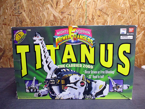 image of Mighty Morphin Power Rangers Titanus Carrier Zord