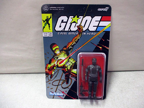 image of G.I. Joe Snake Eyes Action Figure in Sealed Original Packaging