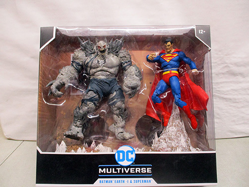 image of DC Multiverse Batman Earth-1 and Superman Figures