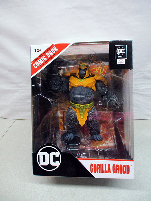 image of DC Comics Gorilla Grodd Action Figure in Box