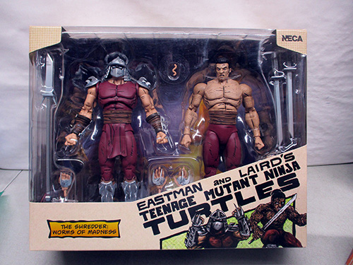 image of NECA Teenage Mutant Ninja Turtles Shredder and Splinter Set