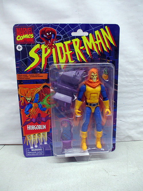 image of Marvel Spider-Man Hobgoblin Action Figure in Original Packaging