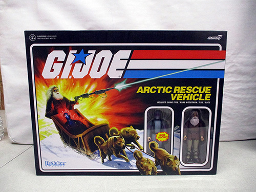 image of G.I. Joe Arctic Rescue Vehicle Set with Sled and Figures