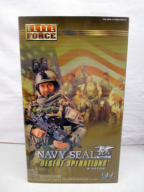 image of Elite Force Navy SEAL 'Desert Operations' Action Figure