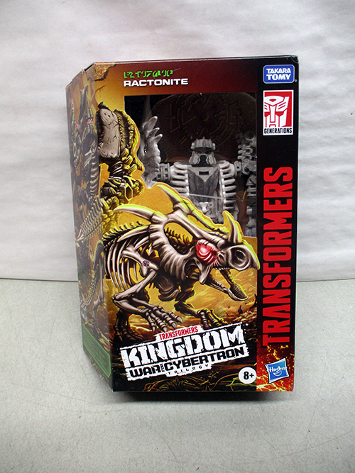 image of Transformers Kingdom War for Cybertron Ractonite Toy Figure