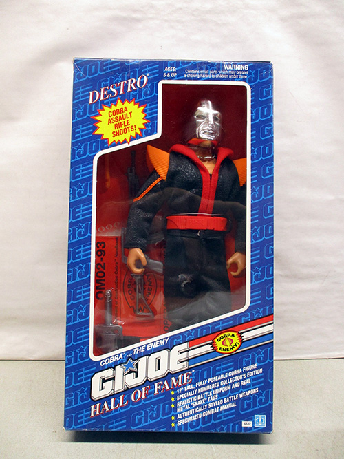 image of G.I. Joe Hall of Fame Destro Action Figure