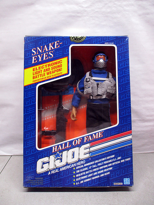 image of G.I. Joe Hall of Fame Snake Eyes Action Figure