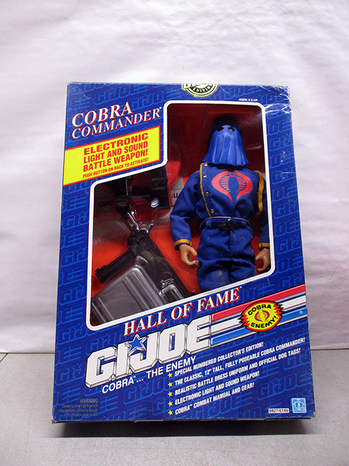 image of G.I. Joe Hall of Fame Cobra Commander Figure