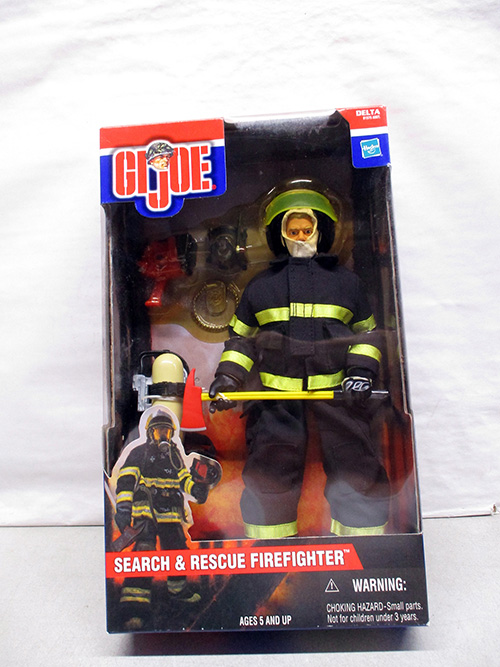 image of G.I. Joe Search & Rescue Firefighter Action Figure