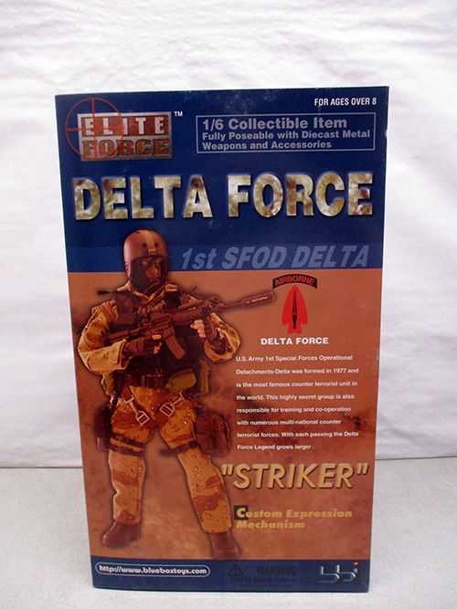 image of Elite Force 1/6 Delta Force Striker Action Figure