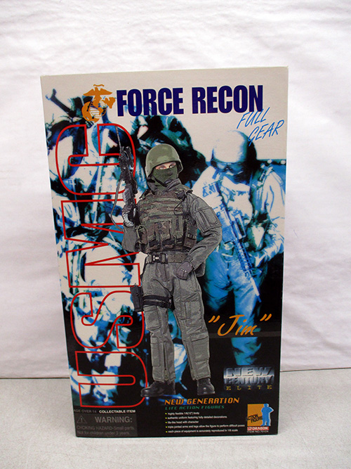 image of USMC Force Recon 'Jim' Action Figure - Full Gear