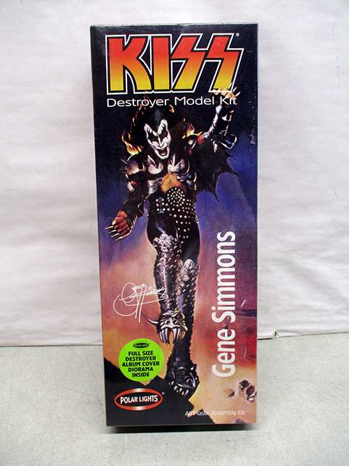 image of KISS Destroyer Model Kit Gene Simmons by Polar Lights