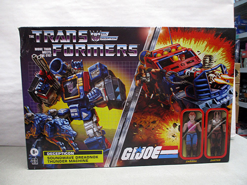 image of Transformers x G.I. Joe Soundwave Dreadnok Thunder Machine