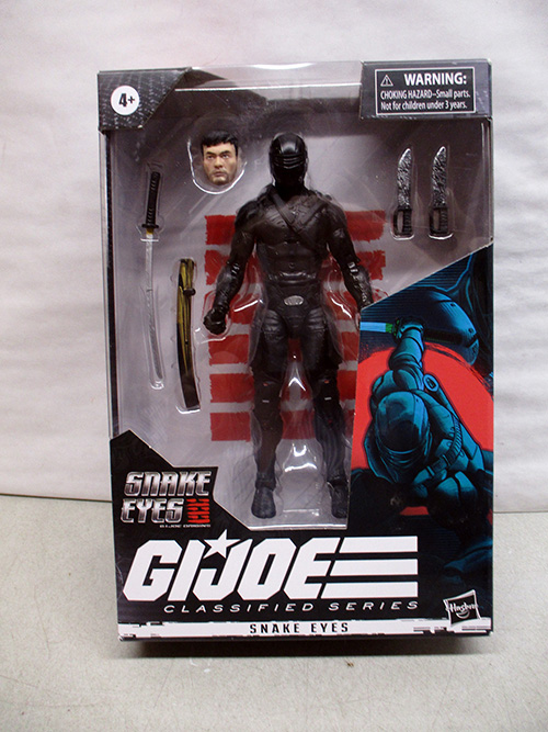 image of G.I. Joe Classified Series Snake Eyes Action Figure