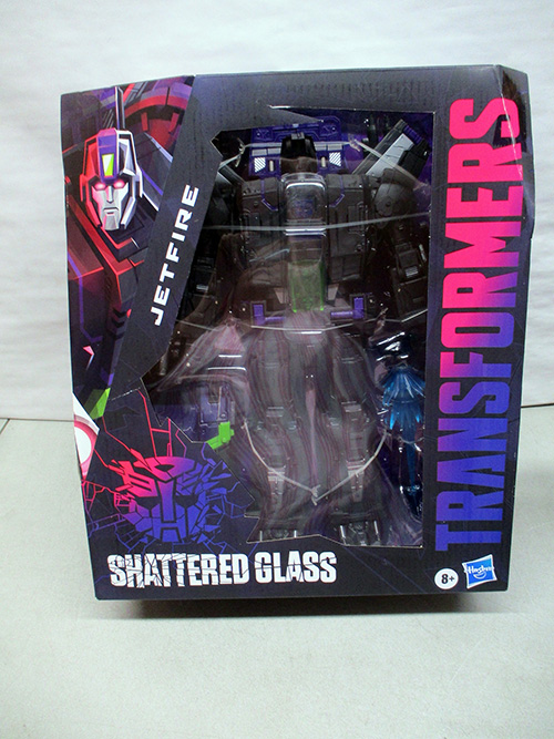 image of Hasbro Transformers Shattered Glass Jetfire Figure