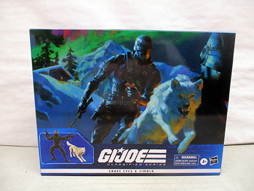 image of G.I. Joe Classified Series Snake Eyes & Timber Set