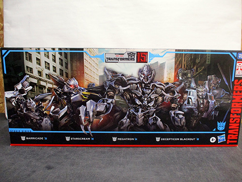 image of Transformers 15th Anniversary 4-Figure Set by Hasbro