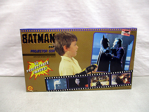 image of Batman Projector Gun With 32 Images in Original Box