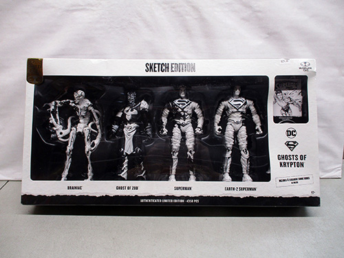 image of DC Collectibles Sketch Edition Ghosts of Krypton Set