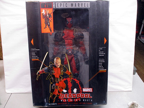 image of Marvel Epic Deadpool Versus Cable Action Figure