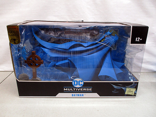 image of DC Multiverse Batman 12-Inch Blue Figure in Box