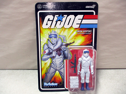 image of G.I. Joe Snow Serpent Action Figure, Carded