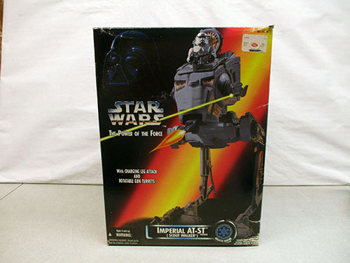 image of Star Wars Power of the Force Imperial AT-ST Boxed