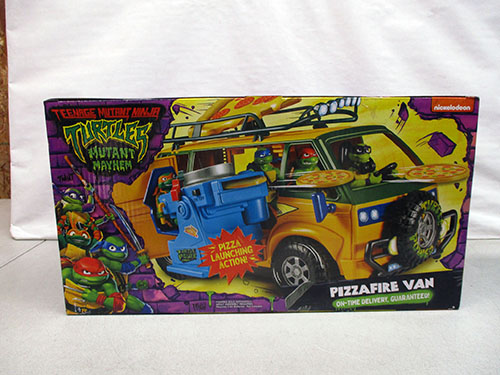 image of Teenage Mutant Ninja Turtles Pizza Fire Van