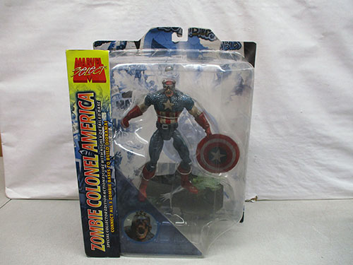 image of Marvel Select Zombie Colonel America Action Figure