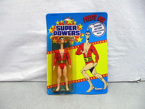 image of 1984 Kenner Super Powers Plastic Man Action Figure