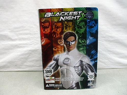 image of DC Direct Blackest Night White Lantern Batman Figure