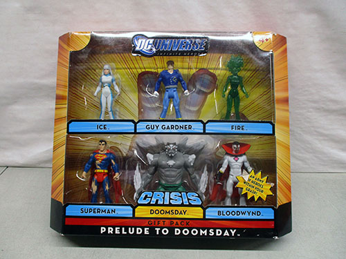 image of DC Universe Crisis Doomsday Gift Pack Action Figures
