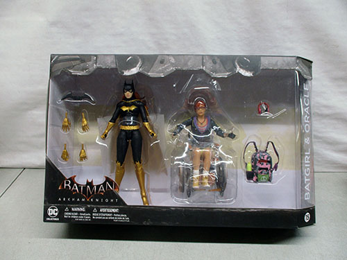 image of DC Collectibles Batgirl and Oracle Action Figure Set