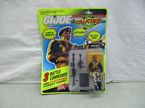 image of G.I. Joe Talking Battle Commander Stalker Figure