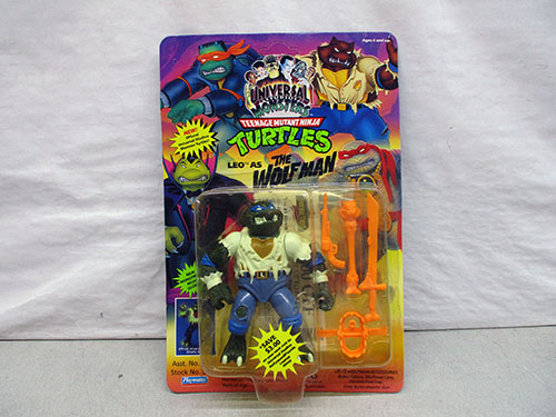 image of Teenage Mutant Ninja Turtles Leo as The Wolfman Figure