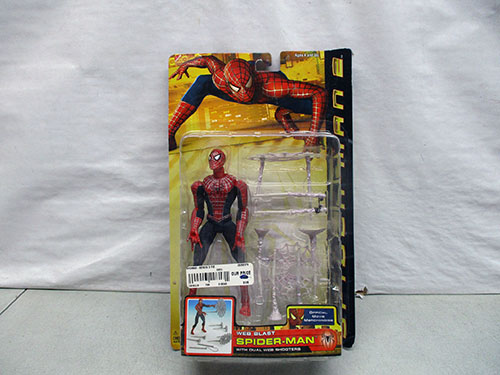 image of Spider-Man Action Figure with Web Shooter