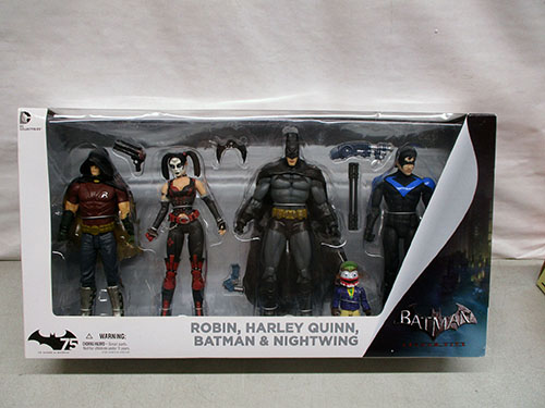 image of Batman Arkham Knight Action Figure 4-Pack