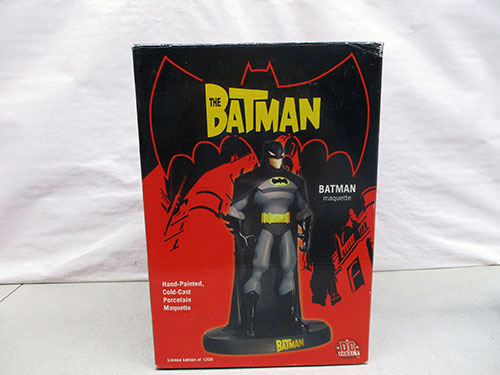image of The Batman Hand-Painted Cold-Cast Porcelain Maquette