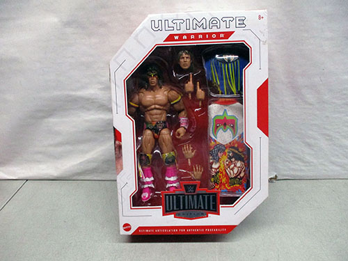 image of WWE Ultimate Warrior Action Figure Collectible