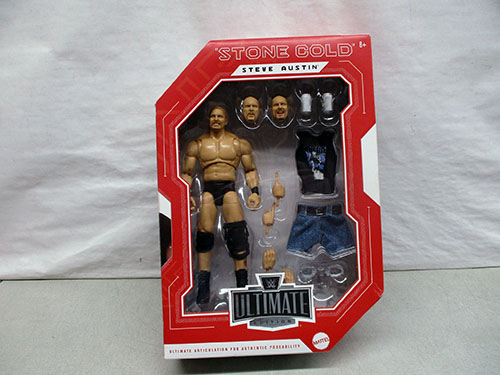 image of WWE Ultimate Edition Stone Cold Steve Austin Action Figure