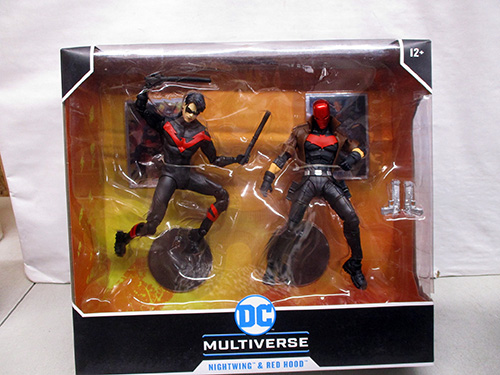 image of DC Multiverse Nightwing & Red Hood Action Figures