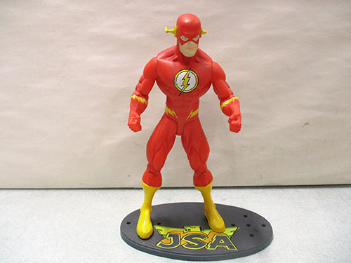 image of The Flash Action Figure with JSA Base