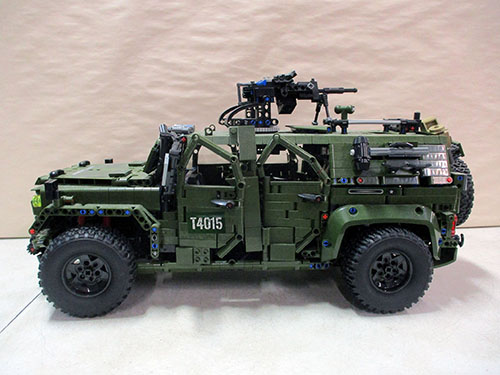 image of Custom Military-Style Lego Technic Vehicle