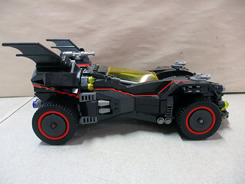 image of Customizable Batmobile Toy Vehicle with Bat-Inspired Design