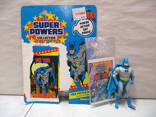 image of Kenner Super Powers Batman Set with Figure and Accessories