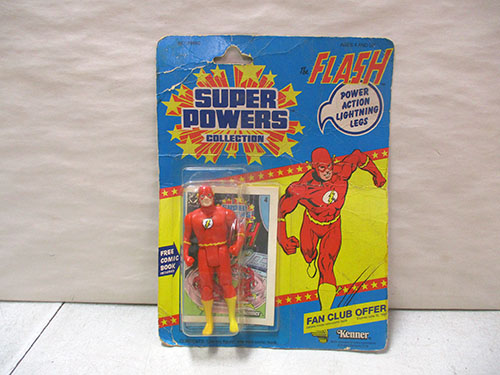 image of Kenner Super Powers Flash Action Figure in Original Packaging