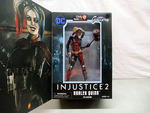 image of Injustice 2 Harley Quinn PVC Diorama Figure