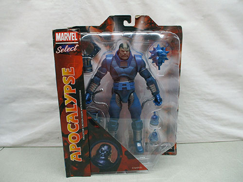 image of Marvel Select Apocalypse Action Figure in Original Packaging