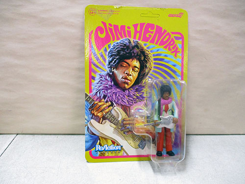 image of Jimi Hendrix ReAction Figure in Original Packaging